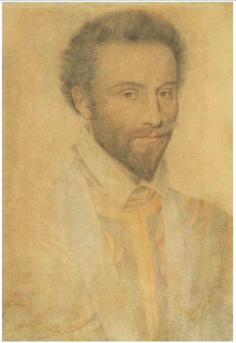 Lot 3026. PIERRE DUMONSTIER (um 1543 Paris 1601) Bildnis des Bernard de Nogaret, Seigneur de La Valette. Um 1584-1585. Kohlestift und Rötel auf Papier. 34 x 24 cm. Estimate: CHF 75,000-90,000 (€62,500-75,000)